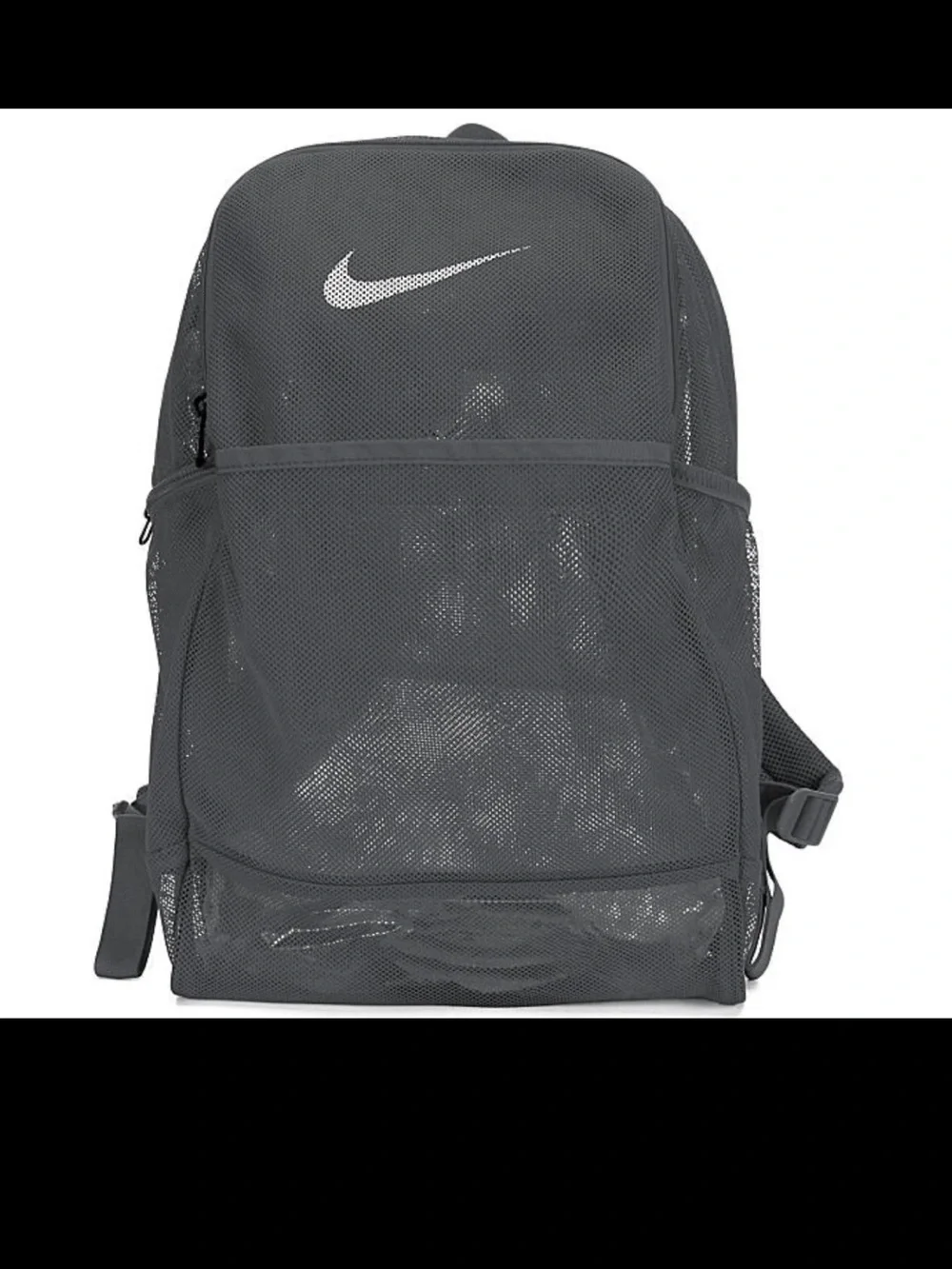 Nike Brasilia MESH 9.0 IX Backpack Retro Y2K Charcoal 2000s School Travel Bag